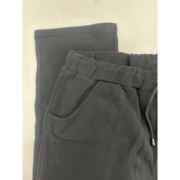 Damart Womens Trouser Pants Plus Size 18/20 Black Micro Fleece NWTs - Picture 2 of 13